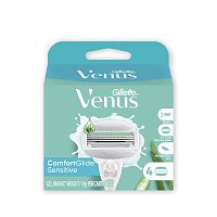 Gillette Venus Comfort Glide Sensitive Blades 4'S
