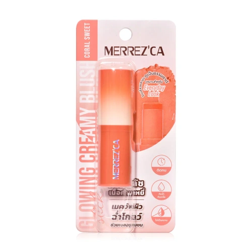Merrezca Glowing Creamy Blush Stick 6g