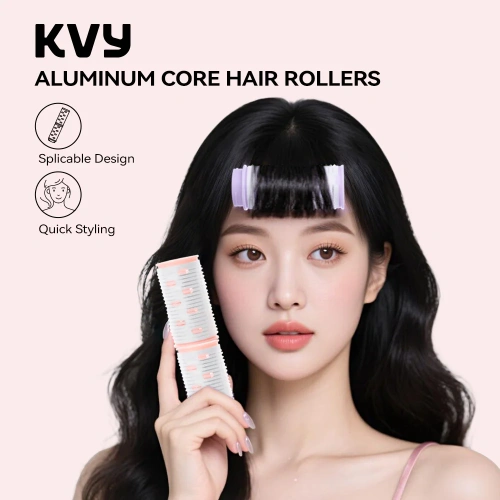 KVY Aluminum Core Hair Rollers 4pcs фото 2