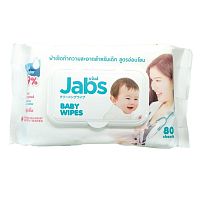 Jabs Baby Wipes 80 Sheets