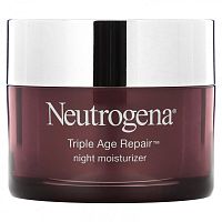 Neutrogena, Triple Age Repair, ночное увлажняющее средство, 48 г (1,7 унции)