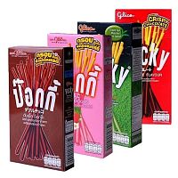 Палочки-печенье в глазури Glico Pocky Biscuit Stick, 45 гр. Таиланд (в ассортименте)