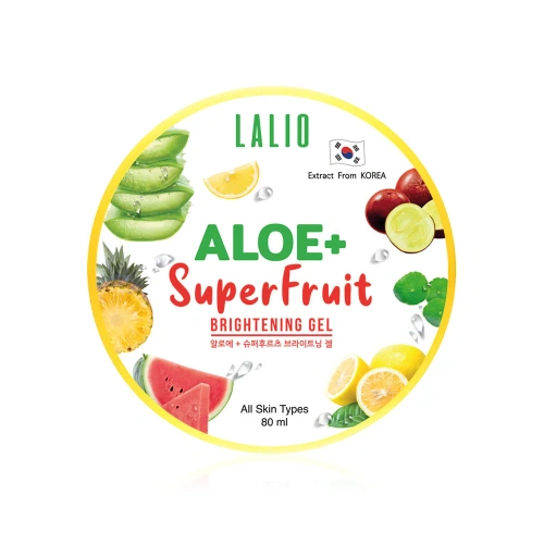 Lalio Aloe Plus Superfruit Brightening Gel 80ml Lalio Aloe Plus Superfruit Brightening Gel 80ml