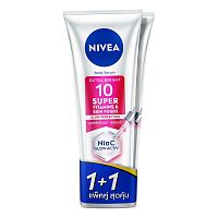 Nivea Body Serum Extra Bright 10Super Vitamins Skin Foods Glow SPF15 300 Ml.TwinPack