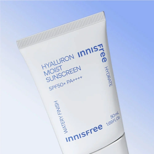 Innisfree Hyaluron Moist Sun SPF50+ PA++++ 50ml фото 2 Innisfree Hyaluron Moist Sun SPF50+ PA++++ 50ml фото 2
