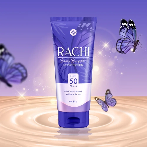 Rachi Body Bright UV Protection SPF50 PA+++ 80g фото 2