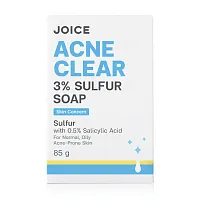 JOICE Acne Clear 3% Sulfur Soap 85g