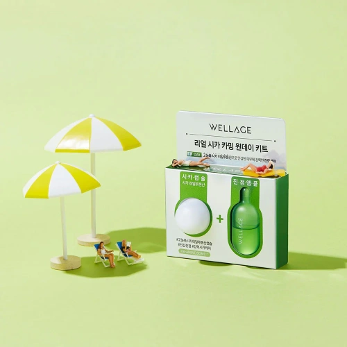 Wellage Real Cica Calming One Day Kit 15ml ( Expiration Date : 2026.06.12 ) фото 2