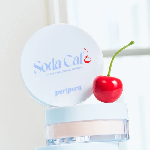 Peripera Soda Cafe Oil Capture Cooling Powder 11g фото 2 Peripera Soda Cafe Oil Capture Cooling Powder 11g фото 2