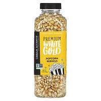 Urban Accents, Попкорн, белое золото премиального качества, 454 г (16 унций)