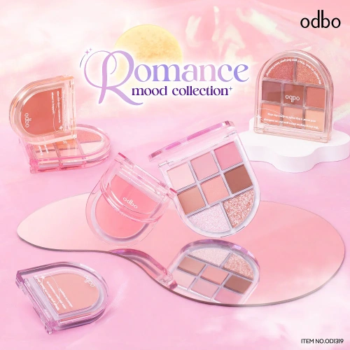 ODBO Romance Mood Blush 2.8g фото 2 ODBO Romance Mood Blush 2.8g фото 2
