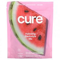 Cure Hydration, Увлажняющая смесь электролитов, арбуз, 14 пакетиков по 7,6 г (0,27 унции)