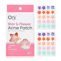 Oni Star & Flower Acne Patch 40 Dots