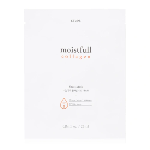 Etude Moistfull Collagen Sheet Mask 25ml