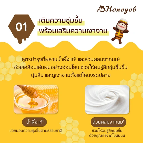 Honeyce Creamy Honey Treatment 470ml фото 3