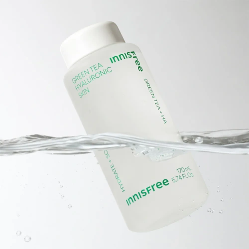 Innisfree Green Tea Hyaluronic Skin 170ml фото 2 Innisfree Green Tea Hyaluronic Skin 170ml фото 2