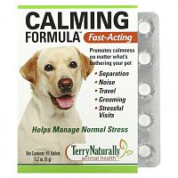 Terry Naturally, Успокаивающая формула, быстродействующее действие, 45 таблеток 5 г (0,2 унции)