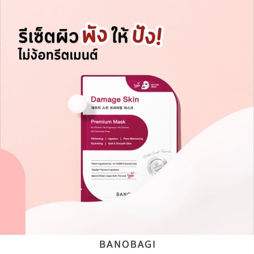 BANOBAGI Damage Skin Premium Mask [25ml x 2pcs] фото 2