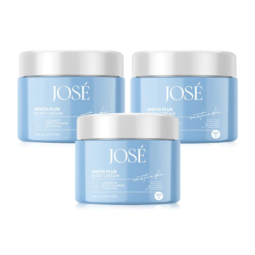 JOSE White Plus Body Cream [250g x 3pcs]
