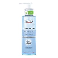 Eucerin Ultrasensitive [Hyaluron] Cleansing Gel 200ml