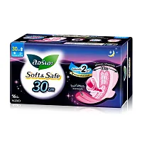 LAURIER ผ้าอนามัย Soft & Safe Good Dream Lavender Scent [30cm x 12pcs]