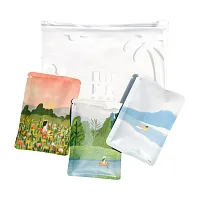 NARI 2in1 Body Scrub Shower Glow & Go Set 2