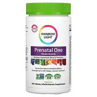 Rainbow Light, Prenatal One, мультивитамины для беременных, 150 таблеток