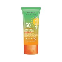 Watsons Love My Skin Solar Filter VeryHighProtection Aloe FaceBody Lotion SPF50+ 25ml