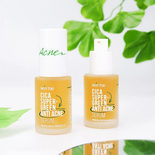 Skintoo Cica Super Green Anti Acne Serum 30ml фото 2 Skintoo Cica Super Green Anti Acne Serum 30ml фото 2