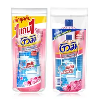 Tomi Bathroom Cleaner Active Clean [No Hcl] Shinee Pink 700ml + 400ml
