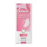 Kitty Kawaii Plus Contact Lens MTK FLIRTY BROWN [1 Pair]