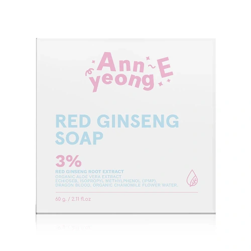 Annyeong E Red Ginseng Soap 60g