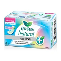 LAURIER แผ่นอนามัย Natural Antibac [36pcs]