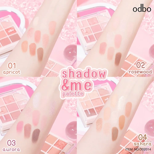 ODBO Shadow&Me Palette 6.5g фото 3 ODBO Shadow&Me Palette 6.5g фото 3