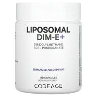 Codeage, Liposmal DIM-E +, гранат, 120 капсул