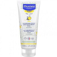 Mustela, питательный охлаждающий детский лосьон для тела, для сухой кожи, 200 мл (6,76 жидк. унции)