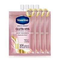 Vaseline Healthy Bright Gluta-Hya Serum Burst Lotion Dewy Radiance [30ml x 4pcs]