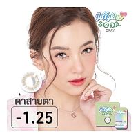 Jelly Kiss Soda Gray Contact Lens Monthly Power -1.25 (2 pieces)