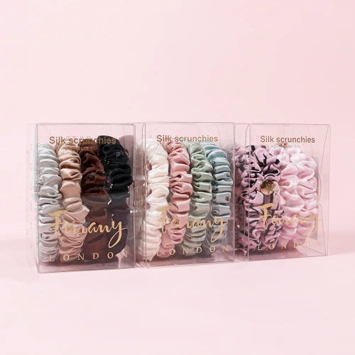 Ferrany London Silk Scrunchies Set 4pcs фото 2