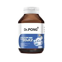 Dr.PONG Calcium 500 Plus D3  K2 90 Tablets
