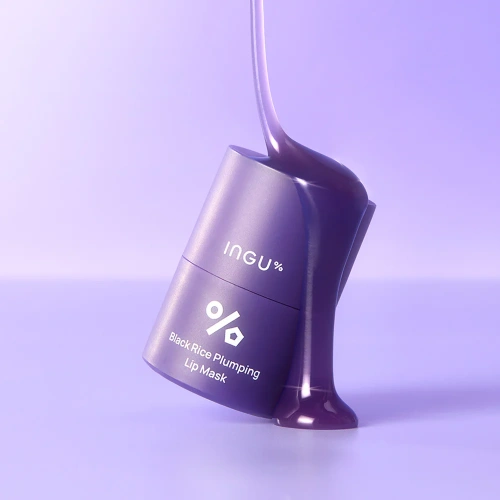 INGU Black Rice Plumping Lip Mask 14g. фото 4