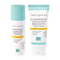 Cute Press Set 2 Items Ci-Lab Ultra Barrier Shield Facial Sunscreen SPF50+ PA++++ 30g + Body Sunscreen SPF50+ PA++++ 75g