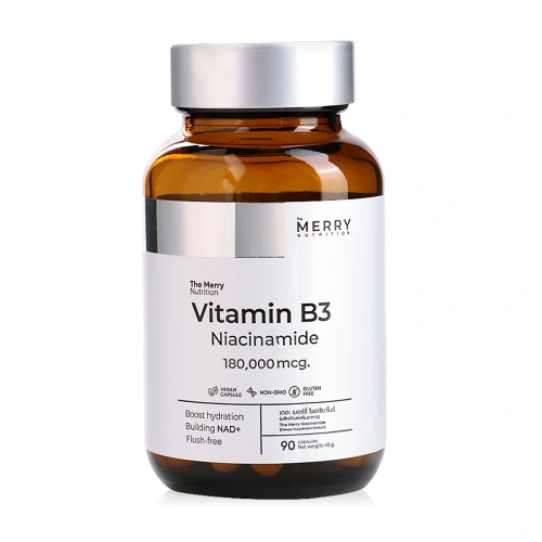 The Merry Vitamin B3 90 Capsules The Merry Vitamin B3 90 Capsules