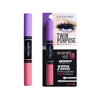 Lifeford Paris Twin Purpose Mascara 8g. (Black)