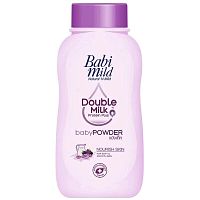 Детская гипоаллергенная присыпка-тальк BABI MILD BABY POWDER DOUBLE MILK PROTEIN PLUS , 180 гр. Таиланд