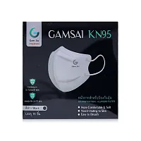 Gamsai 3D-KN95 Mask 4 Layers For Adult 15pcs