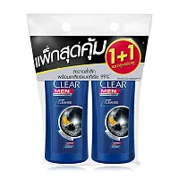 Clear Men Anti Dandruff Deep Clean Shampoo Silver [370ml x 2pcs]