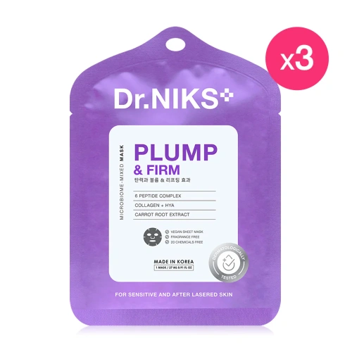 Dr.Niks Plump & Firm Microbiome-Mixed Mask 27ml