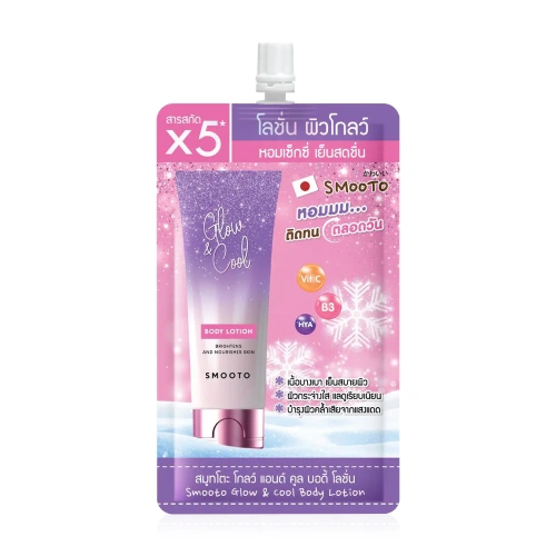 Smooto Japan Glow & Cool Body Lotion 40g Smooto Japan Glow & Cool Body Lotion 40g