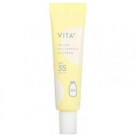 G9skin, Vita + UYU Essence UV Cream, солнцезащитный крем SPF 35 PA +++, желтый, 25 г